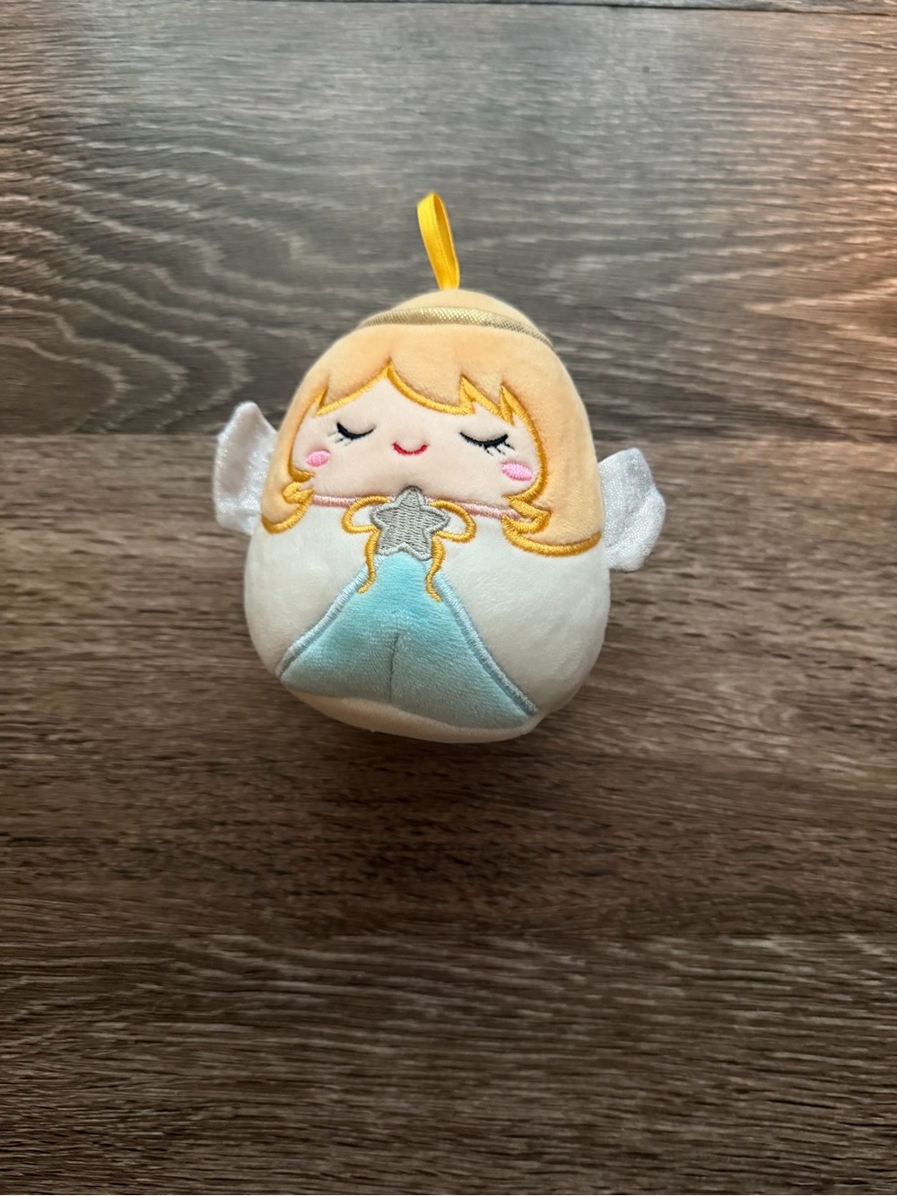 Squishmallow Nicky the angel ornament